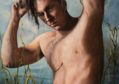 "Wet" Oil on linen, 50cm x 70cm